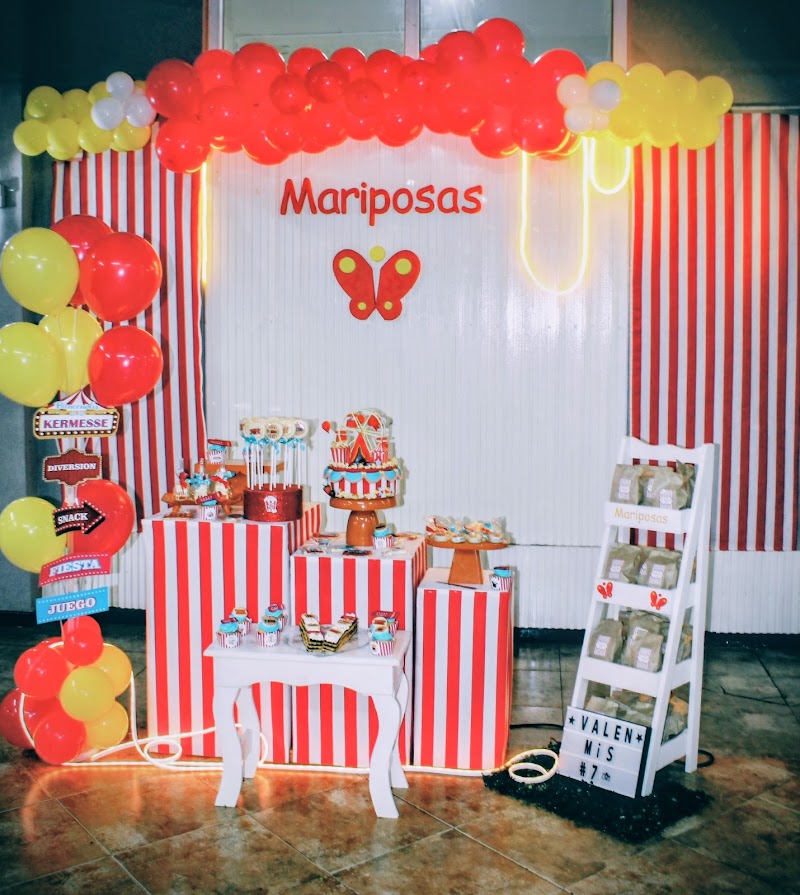 Salón Mariposas en Avellaneda: un festín de color para cumples infantiles